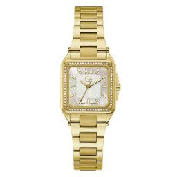 Montre Gc Couture Square Nacre Blanche