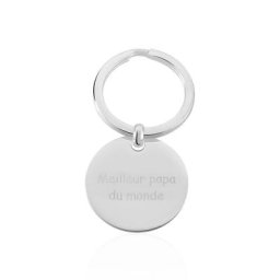 Porte Clefs Peg Acier Blanc