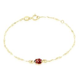 Bracelet Deena Or Jaune Oxyde De Zirconium