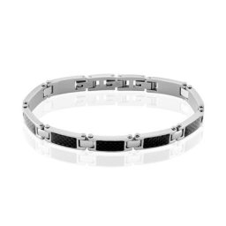 Bracelet Arnaud Acier Blanc