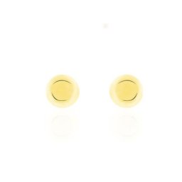 Boucles D'oreilles Puces Fidelia Boule Or Jaune