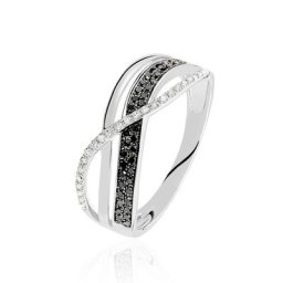 Bague Emilie Or Blanc Diamant