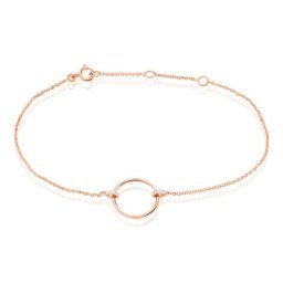 Bracelet Andrina Or Rose Diamant