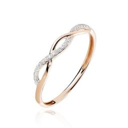 Bague Alizee Or Rose Diamant