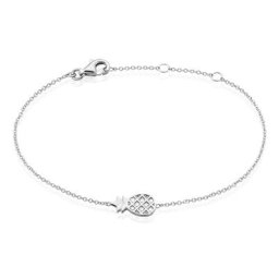 Bracelet Harold Argent Blanc Oxyde De Zirconium
