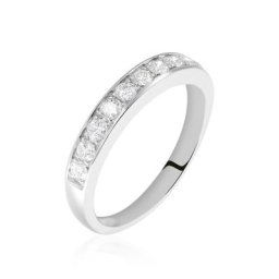 Demi Alliance Juliette Platine Blanc Diamant