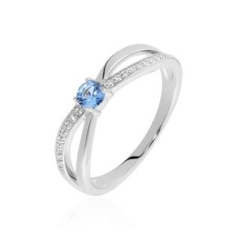 Bague Bertheline Argent Blanc Oxyde De Zirconium