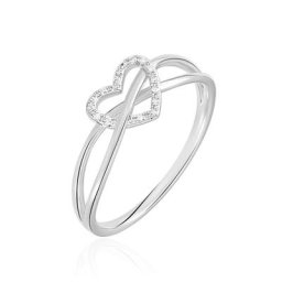 Bague Malinda Or Blanc Diamant