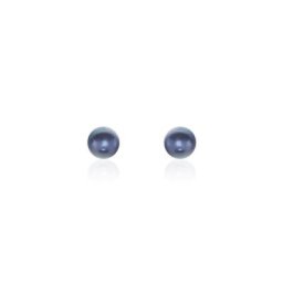 Boucles D'oreilles Puces Micaelle Teintees Or Jaune Perle De Culture