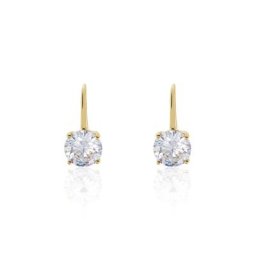 Boucles D'oreilles Pendantes Fippe Oxydes De Zirconium