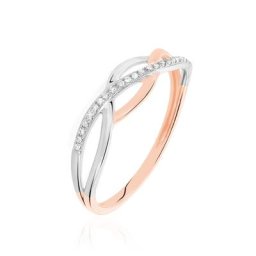Bague Batista Or Bicolore Diamant