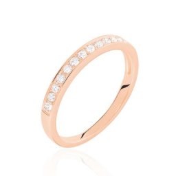 Alliance Juliette Or Rose Diamant
