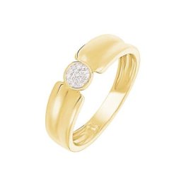 Bague Tamaya Or Jaune Diamant