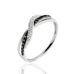 Bague Valencia Or Blanc Diamant