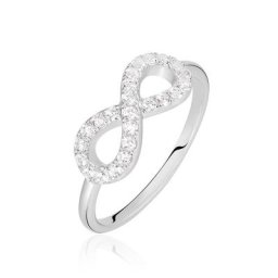 Bague Davila Argent Blanc Oxyde De Zirconium