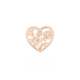 Broche Douglas Argent Rose Oxyde De Zirconium