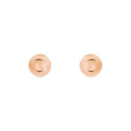 Boucles D'oreilles Puces Virgie Argent Rose