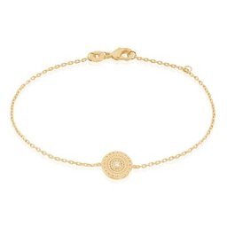 Bracelet Carmina Plaqué Or Jaune Oxyde De Zirconium