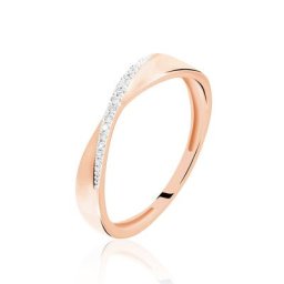 Bague Suzie Or Rose Diamant