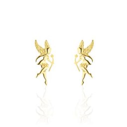 Boucles D'oreilles Puces Gabinienne Fee Or Jaune