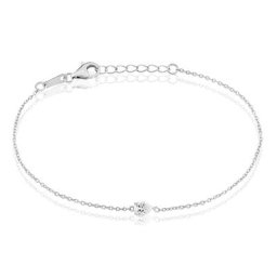 Bracelet Alda Argent Blanc Oxyde De Zirconium