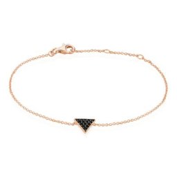 Bracelet Amellia Argent Rose Oxyde De Zirconium