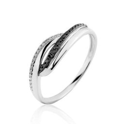 Bague Melinda Or Blanc Diamant