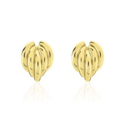 Boucles D'oreilles Or Jaune Verbena