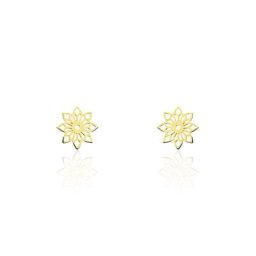 Boucles D'oreilles Puces Albiorica Or Jaune