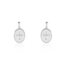 Boucles D'oreilles Pendantes Argent Gesse