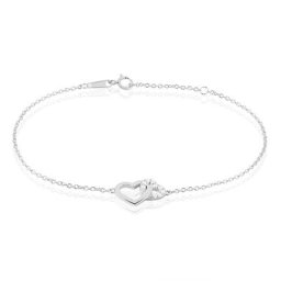 Bracelet Azylis Argent Blanc Oxyde De Zirconium