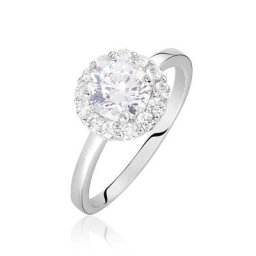 Bague Eternite Argent Blanc Oxyde De Zirconium