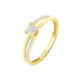 Bague Josane Or Jaune Diamant