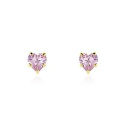 Boucles D'oreilles Puces Daria Or Jaune Oxyde