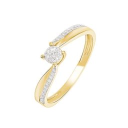 Bague Callysta Or Jaune Diamant