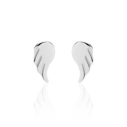 Boucles D'oreilles Puces Kayli Argent Blanc
