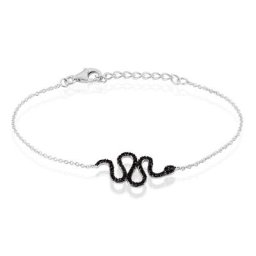 Bracelet Muses Argent Oxydes De Zirconium