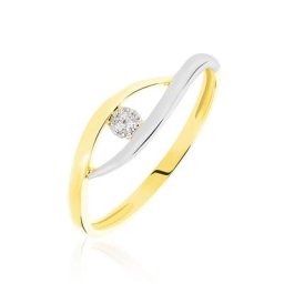 Bague Nohane Or Bicolore Diamant