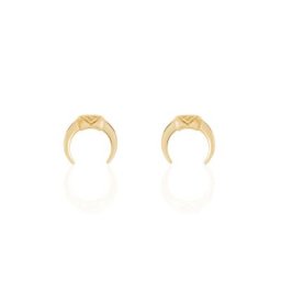 Boucles D'oreilles Puces Ginia Plaqué Or Jaune