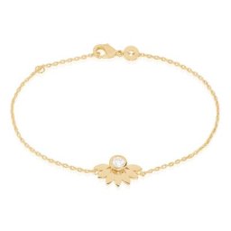 Bracelet Varia Plaqué Or Jaune Oxyde De Zirconium