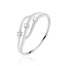 Bague Marnie Or Blanc Diamant