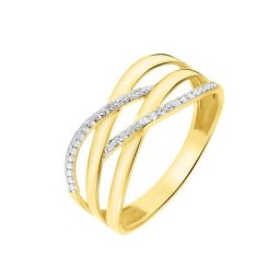 Bague Joassine Or Jaune Diamant