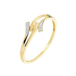 Bague Nelle Or Blanc Diamant