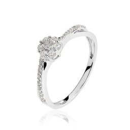 Bague Nusa Or Blanc Diamant