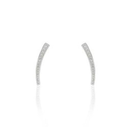 Bijoux D'oreilles Argent Blanc Solvic Oxydes De Zirconium