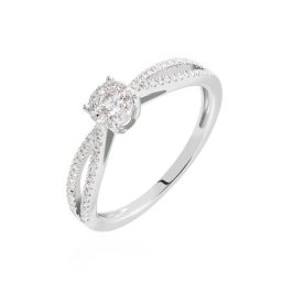 Bague Orphee Or Blanc Diamant