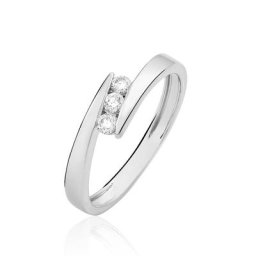 Bague Galya Or Blanc Diamant