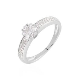 Bague Praya Or Blanc Diamant