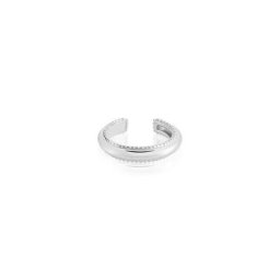 Bague D'oreille Unitaire Ollie Argent Blanc