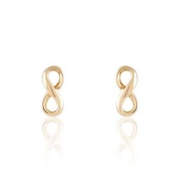 Boucles D'oreilles Puces Ajna Plaqué Or Jaune